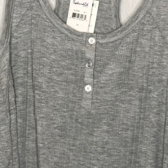 SPLENDID Racerback Sleep Tank In Light - Picture 2 of 9